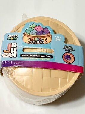 MINI Squishy Rainbow Mystery Dumpling Squish Bun NEW